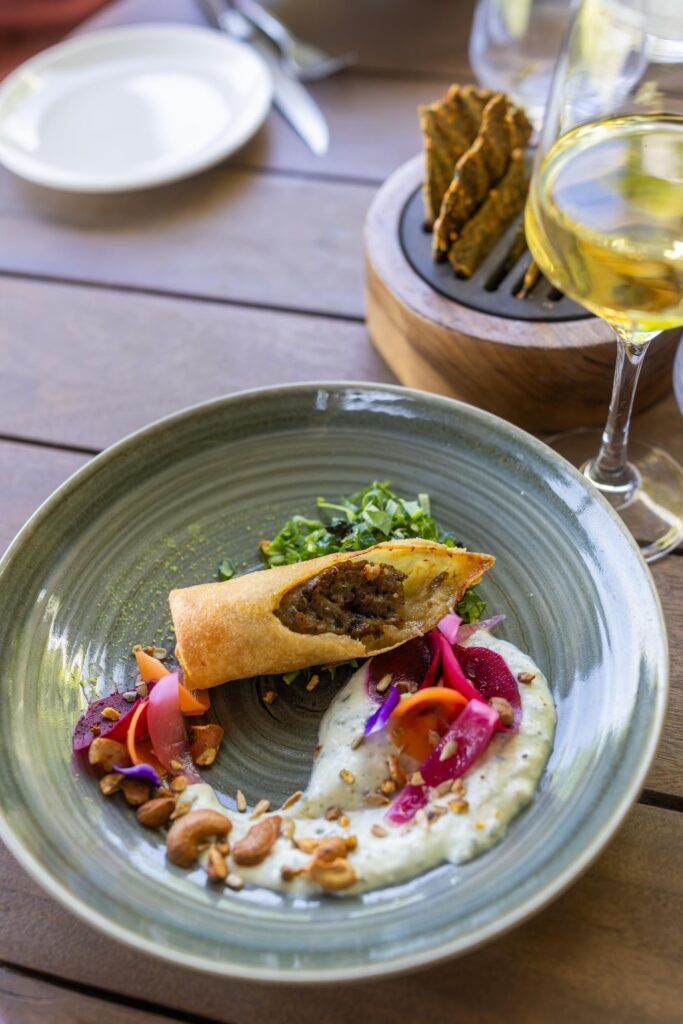 assiette gastronomique à Gourdon lors d'un week-end dans le Lot