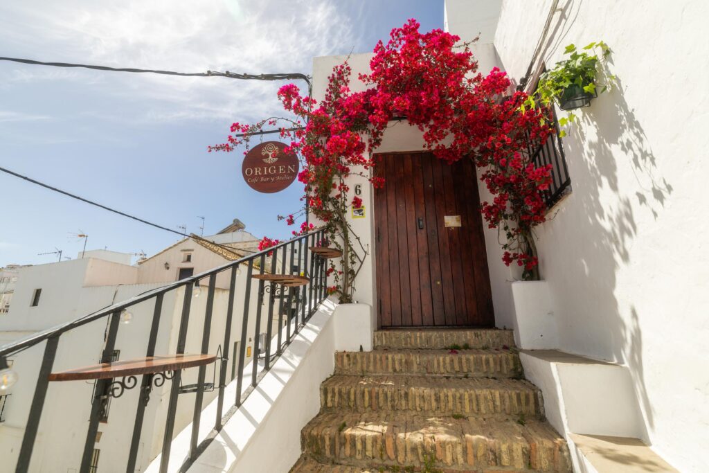 Ruelles blanches de Vejer de la Frontera en Andalousie
