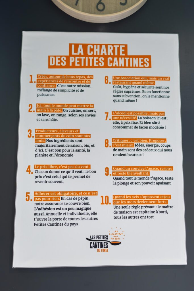 Les Petites Cantines du Forez à Montbrison, un restaurant convivial et participatif