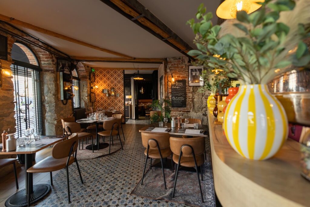 La Java Bleue à Montbrison, restaurant au décor rétro dans le Forez