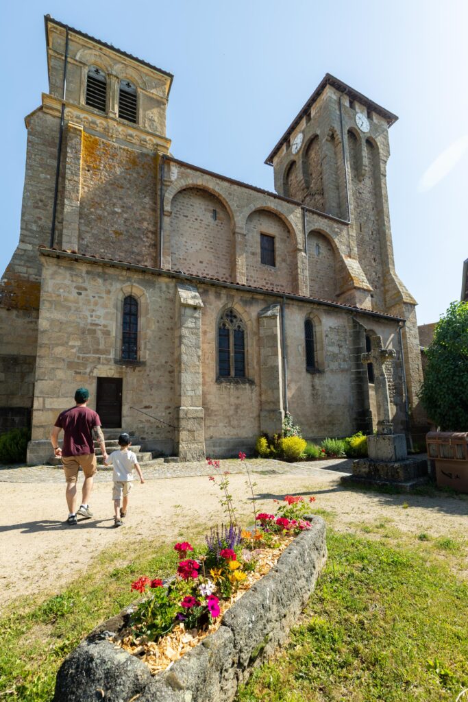 Le village de caractère de Marols dans le Forez, dans la Loire