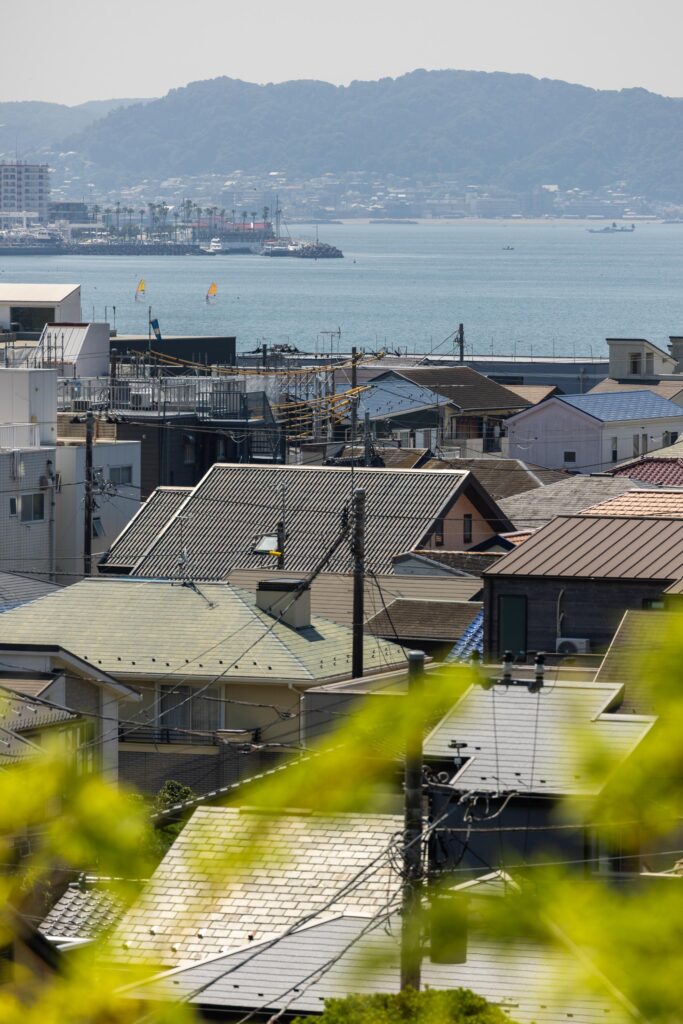 Vue depuis le temple Hase-dera