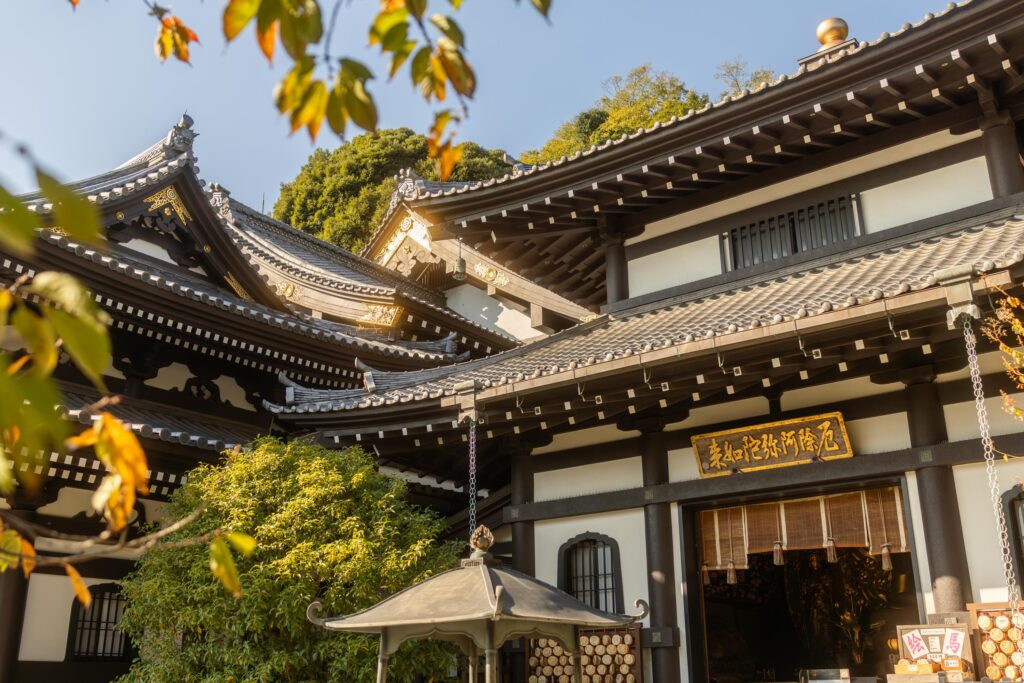 Sanctuaire Hase-dera au Japon