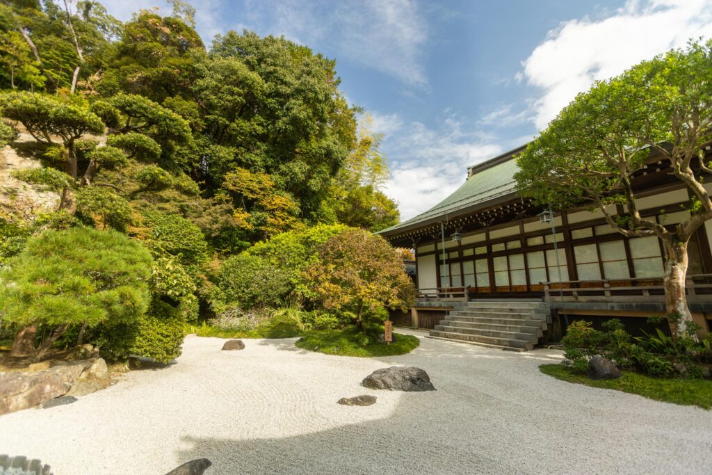 Temple Hōkoku-ji au Japon