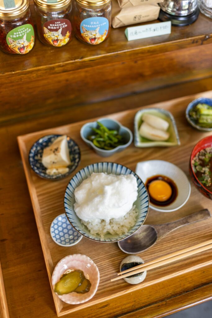 Petit-déjeuner japonais chez Sai Breakfast and Cafe